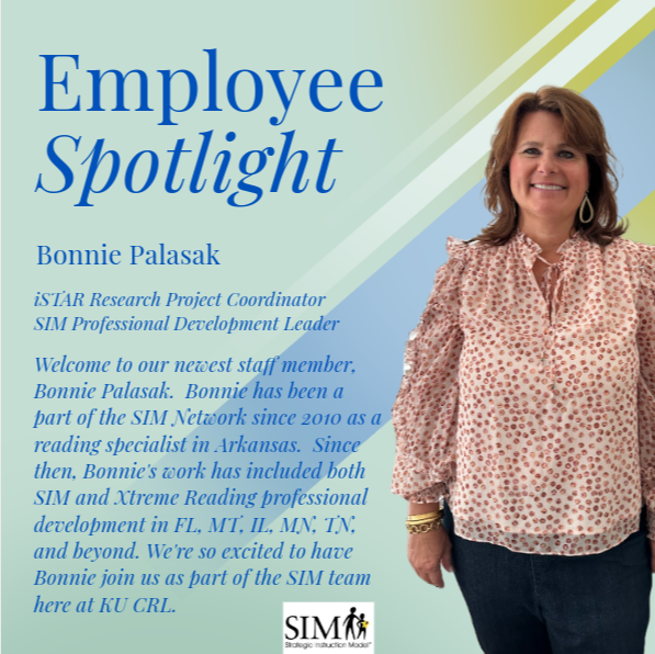 Bonnie Palasak new team member