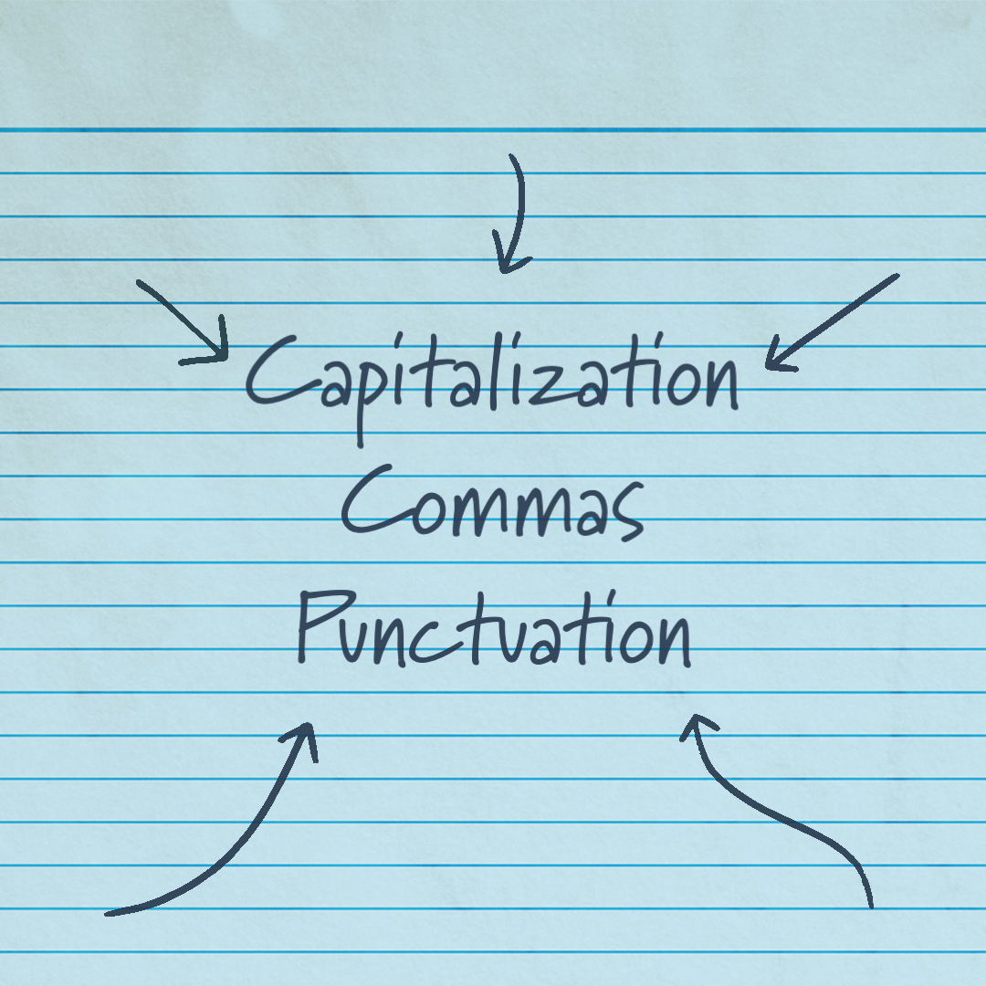 Capitalization, Commas, Punctuation CD or Jumpdrive