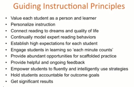 Guiding Instructional Principles
