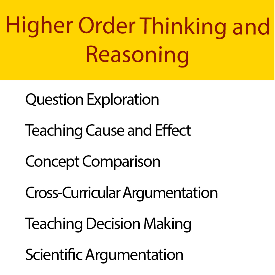Higher Order Thinking and Reasoning